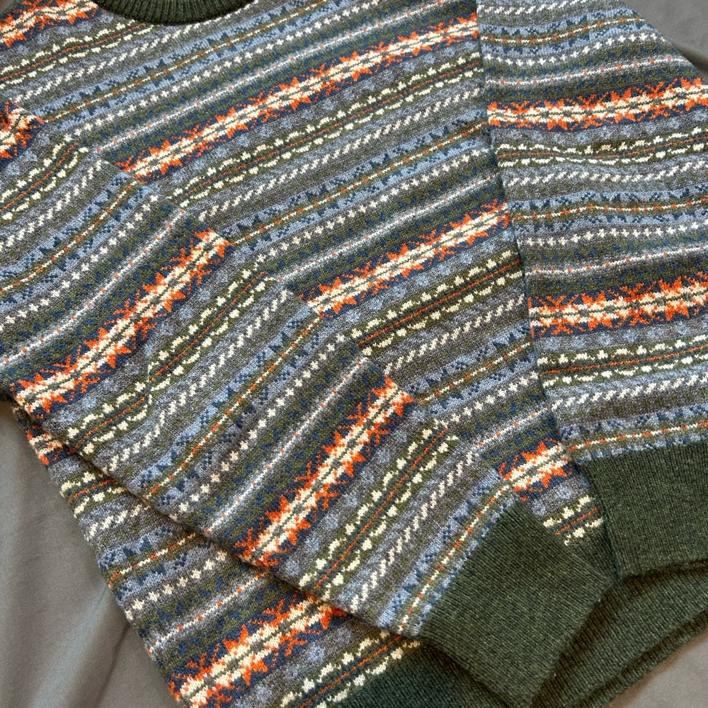 J. Crew Wool Striped Crewneck Sweater - Picture 3 of 9